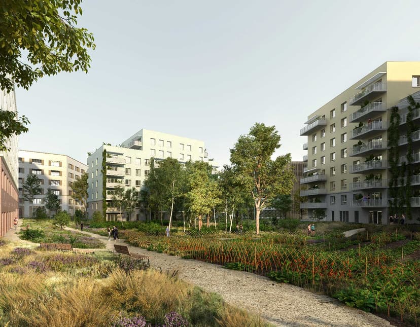 Le nouveau quartier se concrétise